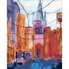 ZUTY Maľovanie podľa čísel - PRAHA PRAŠNÁ BRÁNA Rámovanie: vypnuté plátno na rám, Rozmer: 40x50 cm