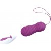 FEELZTOYS Foxy - vodotesné vibračné vajíčko (fialové)