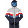 ALPINE PRO - FEEDR PÁNSKA PÁPEROVÁ LYŽIARSKA BUNDA S MEMBRÁNOU PTX Modrá/Tyrkysovo modrá XL