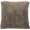Tiseco Home Hnedý vankúš Studio Ribbed 60x60