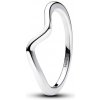 Pandora Vlnitý strieborný prsteň Timeless 193095C00 54 mm