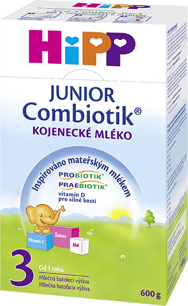 HiPP 3 JUNIOR Combiotik 600 g od 11,13 € - Heureka.sk