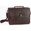 Aeronautica Militare aktovka Vintage hnedá 16l