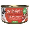 Vlhké krmivo pre mačky Schesir Adult v želé tuniak krevety 85 g
