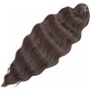 Anna brčky česateľné Crochet Braids tmavo hnedé #8: 65cm 300g