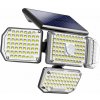IMMAX CLOVER-2 venkovní solární nástěnné LED osvětlení s externím solárním panelem, 4,5W (08499L)