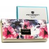 Dámska peňaženka Peterson PTN PX24-PF1 s farebným kvetinovým vzorom 19 x 10 x 3,5 cm