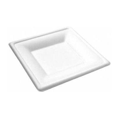 Smart Cook BIO Hranatý tanier z cukrovej trstiny 15 x 15 cm 12 ks