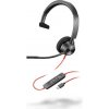 Monofónna náhlavná súprava Poly Blackwire 3310 USB-C/A 8X215AA
