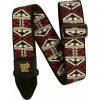 Ernie Ball Classic Jacquard Gitarový pás Primal Red