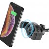 CellularLine Univerzálny držiak do ventilácie auta s funkciou bezdrôtového nabíjania Handy Roll, čierny (HANDYROLLWIRK)