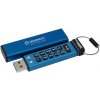 Kingston IronKey Keypad 200/128GB/USB 3.2/USB-A/Modrá IKKP200/128GB