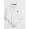 GAP Baby body oxford Biela 3-6M Biela Biela