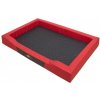 HobbyDog Deluxe Lair - Red and Black XXL