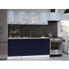 Kuchynská linka MARGID 240cm - Denim + marine blue