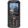 EVOLVEO StrongPhone Z6, vodotěsný odolný Dual SIM telefon, černo-oranžová
