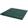 Gumová dlažba HOBBY TERRACE 500 x 500 mm x 30 mm zelená - 1 ks