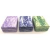 Yoga blok EVA pena 7,5 cm - vzor mramor Modro - modrá