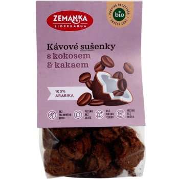 Biopekárna Zemanka BIO Kávové sušienky s kokosom 100 g