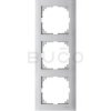 Schneider Electric Merten M-Pure 3-rámček Aluminium