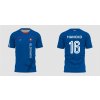 Futbalový dres Slovensko Slovakia Dávid Hancko modrý detský