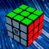 Weilong WR M MoYu Rubikova Cube 3x3x3 na speedcubing čierna