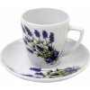 Šálka Lubiana Beata/Sonia Levanduľa porcelánová 200 ml 1 ks