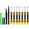 Sada precíznych skrutkovačov Torx 12 v 1 na opravu elektroniky
