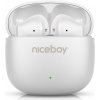Niceboy | Niceboy Beans 4 POP - Bezdrôtové slúchadlá 200 mAh + 2x 30 mAh IPX4 biela | NB0092