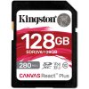 Kingston SDXC 128 GB Canvas React Plus V60 SDR2V6/128GB