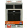 Set Jupio 2x LP-E6 1700mAh + USB Duálna nabíjačka