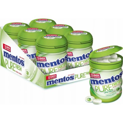 Mentos Pure Fresh Lime Mint 6x60 g