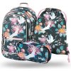 BAAGL Školský set Core Birds 25 L zelená