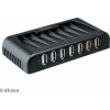 AKASA USB hub 2.0 Connect 7 FC (AK-HB-12BKCM)