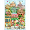 Trefl Puzzle 1000 Premium Plus - Polnoc v Ríme - Madalina Tantareanu