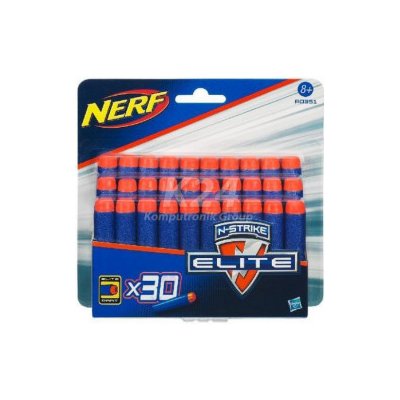 Nerf Elite náhradní šipky 30 ks