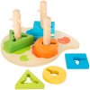 Small Foot Dřevěná hra barvy a tvary