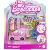Barbie mini Barbieland dopravné prostriedky - PLÁŽOVÝ KABRIOLET
