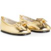 Balerínky pre bábiku Gold Ballet Flat Shoes Ma Corolle pre 36 cm bábiku
