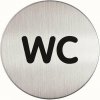 Informačný piktogram, samolepiaci, DURABLE WC