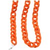 Akrylová retiazka na okuliare - oranžová