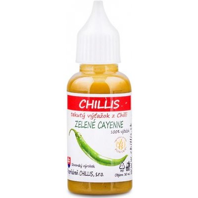 CHILLIS Cayenne zelené tekuté chilli 30ml