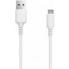 Kábel USBA-USBC 1m 3A SETTY GSM106094 biely