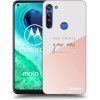 Picasee silikónový prehľadný obal pre Motorola Moto G8 - Vytvor si svoju vlastnú príležitosť