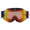 Red Bull Spect motokrosové brýle TORP černo-bílé s červeným sklem