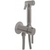 Bidetová batéria RAV SLEZÁK Seina so sprchovacím setom lesklá metal grey SE843/1MGL
