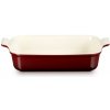 Zapekacia miska HERITAGE 32 cm, 4 l, GARNET, kamenina, Le Creuset