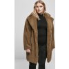 Urban Classics Ladies Oversized Sherpa Coat Farba: midground, Veľkosť: XXL
