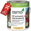 OSMO UV ochranný olej bezfarebný Extra 420, 420 Bezfarebný , 3 l (za cenu 2,5 l), polomatný