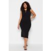 Dámske šaty Trendyol Curve čierna 6XL Trendyol 8683049326953
